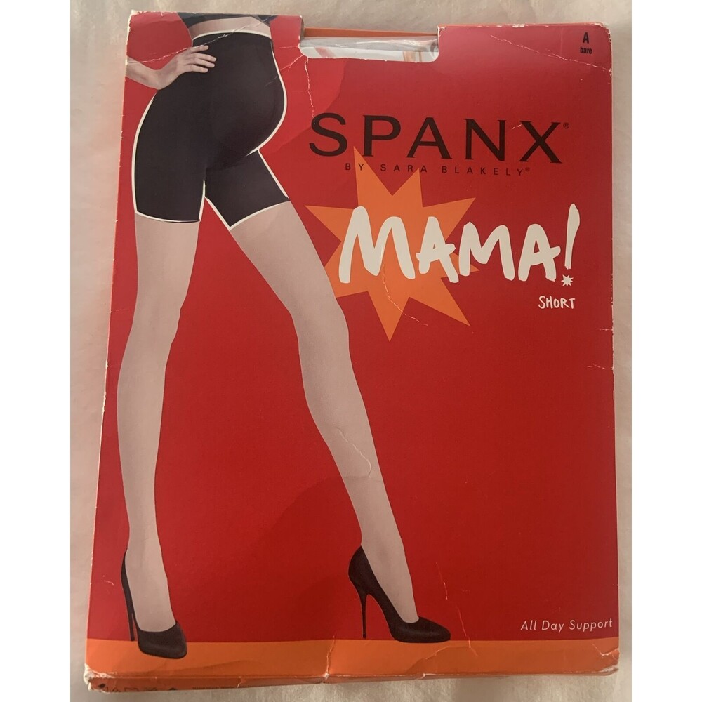 SPANX Women's A Bare Mama Short Non-Compression Supportive Power Mama 163 NWT